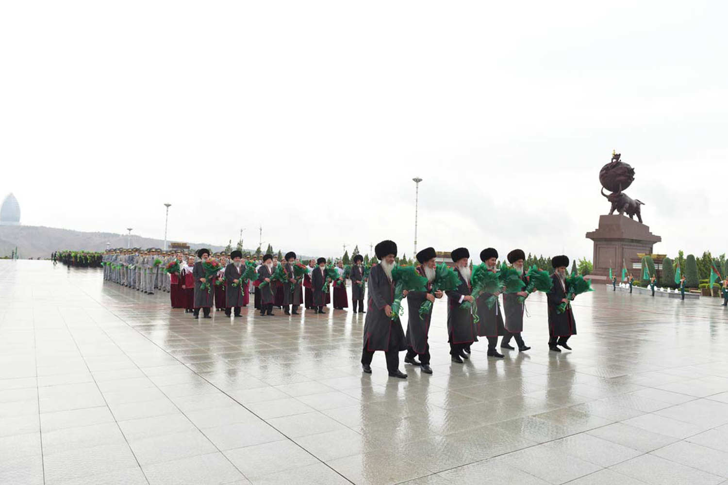 Beýik Ýeňşiň 79 ýyllygy dabaraly bellenildi