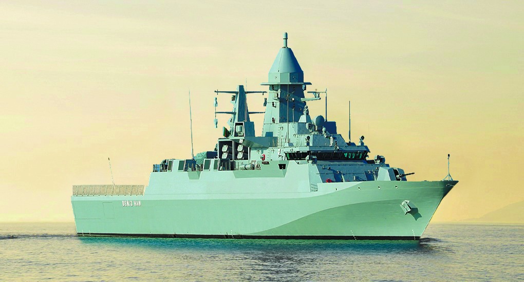 «Deňiz han» atly korwet taslamaly söweşjeň maksatly harby gämisi