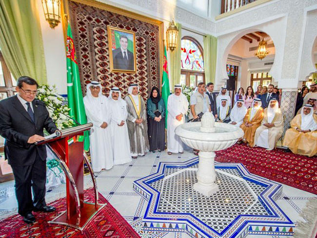 Dubaýda Türkmenistanyň Baş konsullygynyň açylyş dabarasy boldy