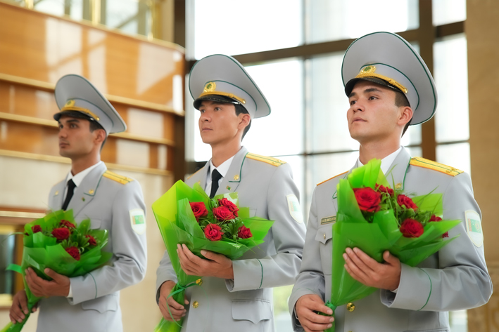 Gül goýmak dabarasy geçirildi