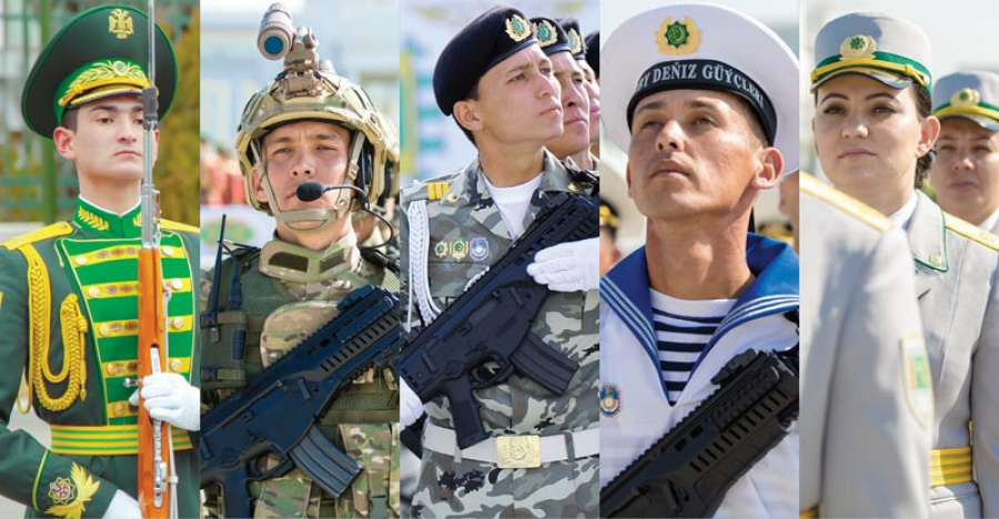 Harby eginbaşlar harby gullukçylaryň ilkinji aýratynlyklarynyň biridir