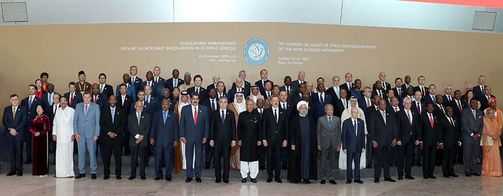 Hormatly Prezidentimiz Gurbanguly Berdimuhamedow Goşulyşmazlyk hereketiniň XVIII Sammitine gatnaşdy