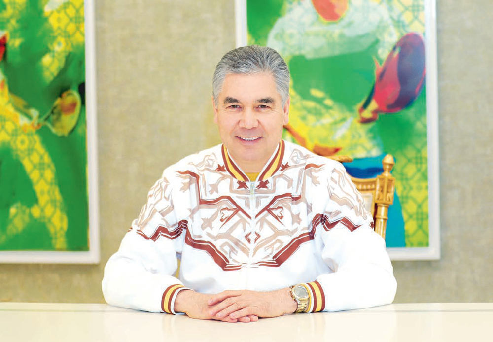 Hormatly Prezidentimiz Gurbanguly Berdimuhamedow paýtagtymyzyň Olimpiýa şäherjigine baryp gördi