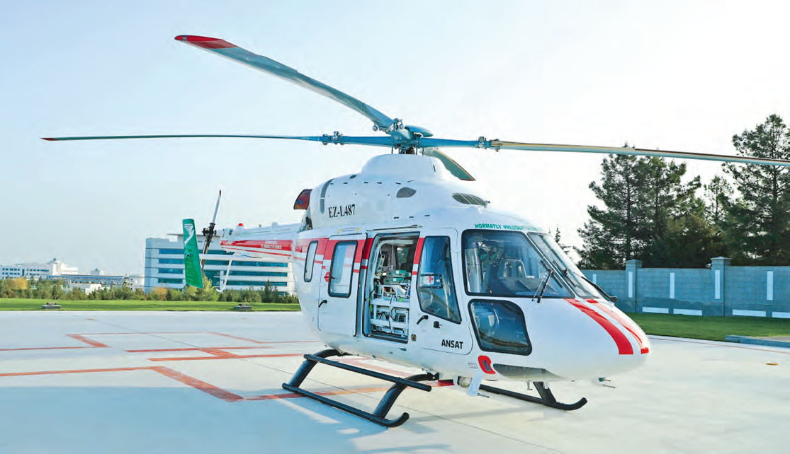 Hormatly Prezidentimiz ýöriteleşdirilen täze dikuçaryň aýratynlyklary bilen tanyşdy