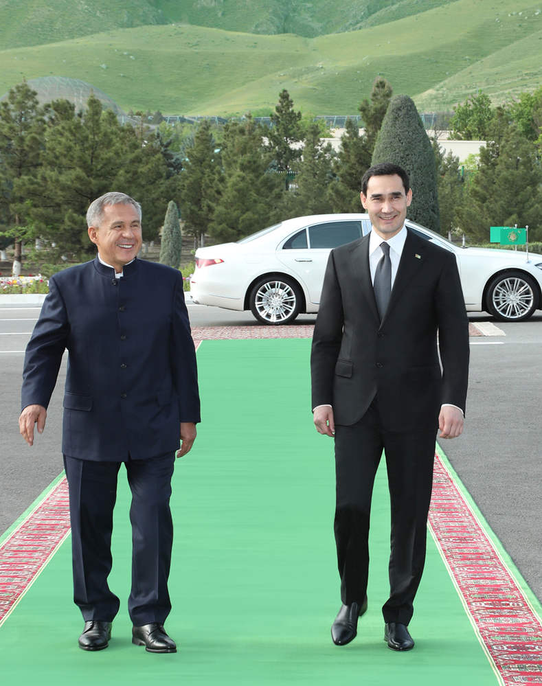 Hormatly Prezidentimiz Serdar Berdimuhamedow baýramçylyk dabaralaryna gatnaşdy