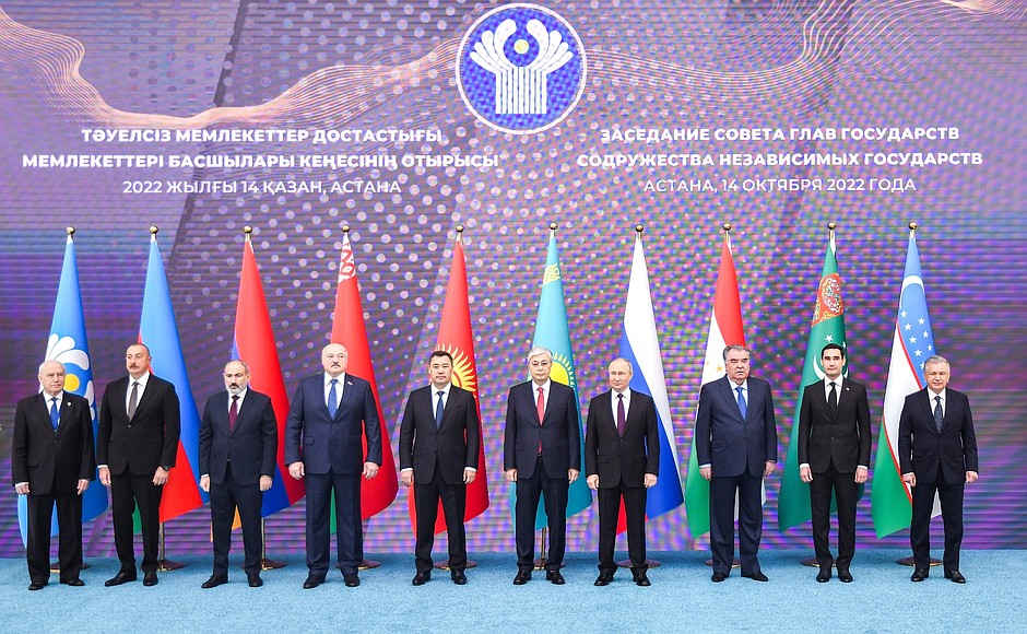 Hormatly Prezidentimiz Serdar Berdimuhamedow GDA-nyň döwlet Baştutanlarynyň Geňeşiniň mejlisine gatnaşdy