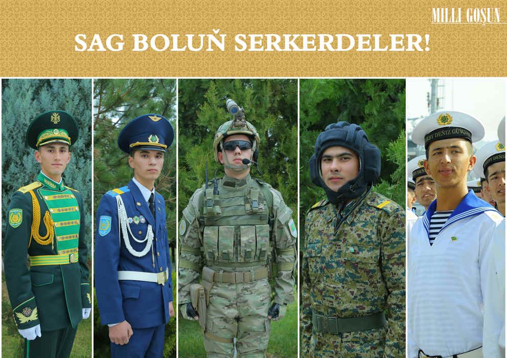 «Sagboluň, serkerdeler!»