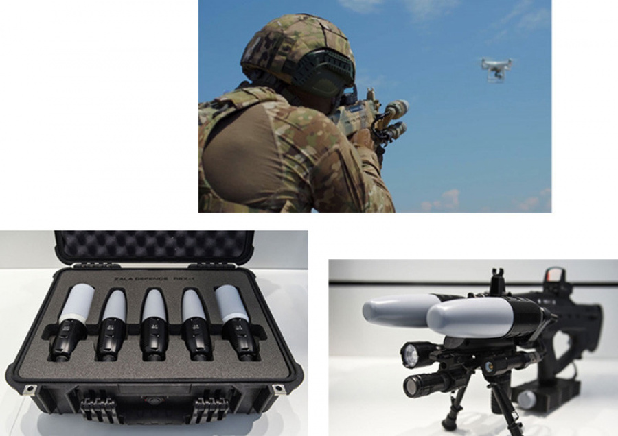 Täze drona garşy ýarag – «REX-1»