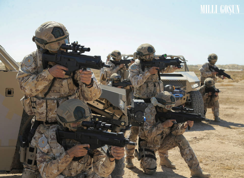 «Türkmen edermen» ýörite maksatly toparlarynyň sazlaşykly hereketleri