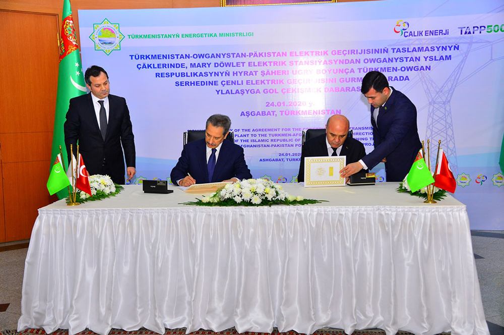 Türkmen elektroenergetikasynyň eksport kuwwaty artýar