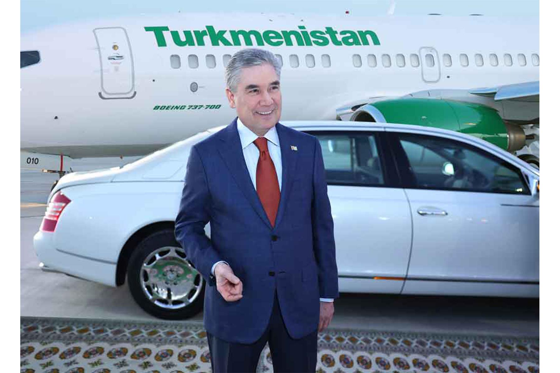 Türkmen halkynyň Milli Lideriniň Amerikanyň Birleşen Ştatlaryna sapary