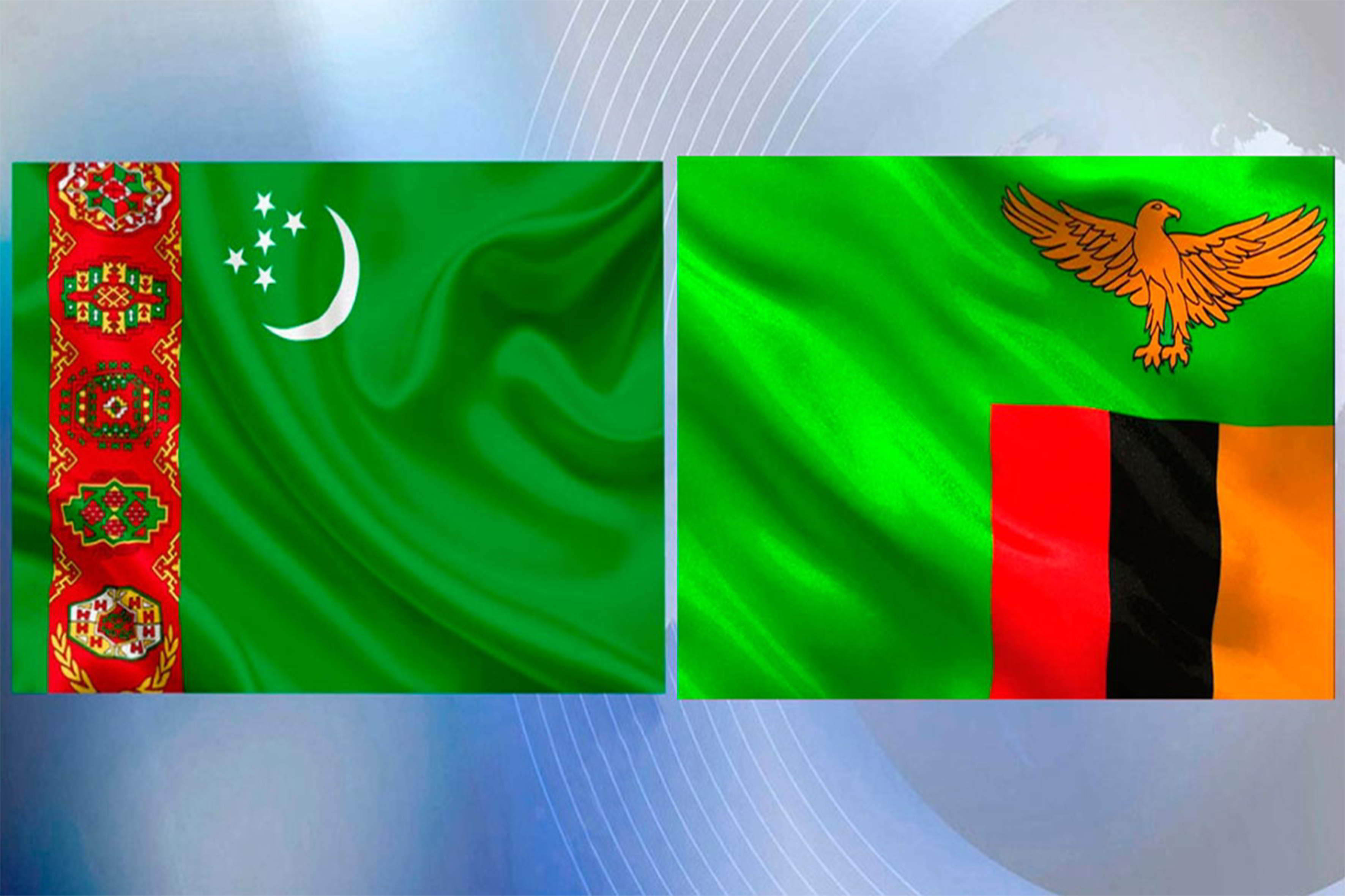 Türkmenistan bilen Zambiýanyň daşary syýasat edaralarynyň ýolbaşçylarynyň arasynda telefon arkaly söhbetdeşlik geçirildi