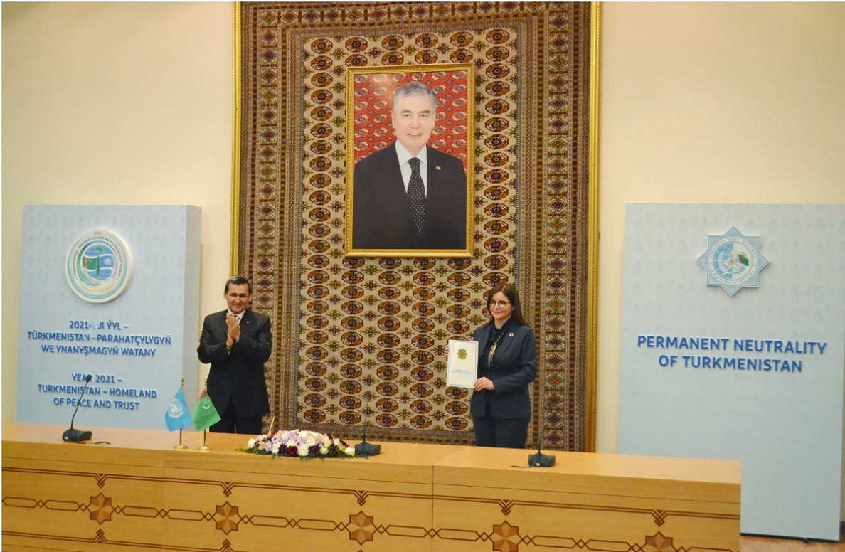Türkmenistan-BMG: parahatçylygy we ynanyşmagy gazanmak ugrunda hyzmatdaşlyk