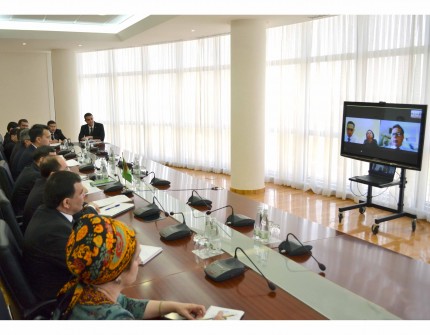 Türkmenistan — BMG: söwda we ösüş ulgamynda bilelikdäki taslama