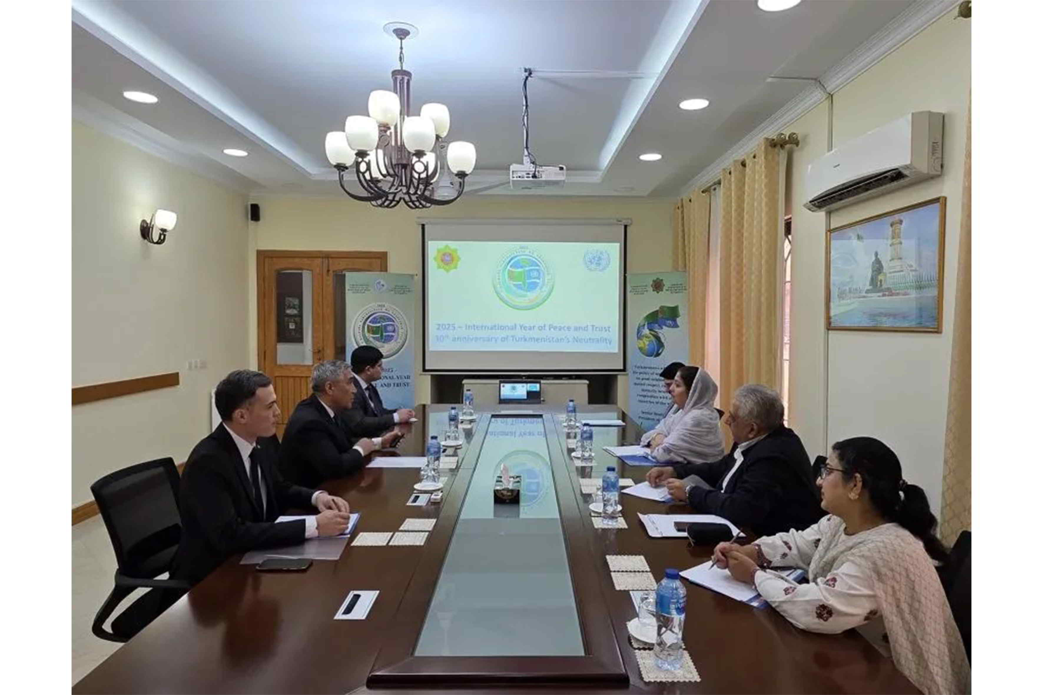 Türkmenistan Halkara parlament geňeşi bilen hyzmatdaşlygy ösdürer