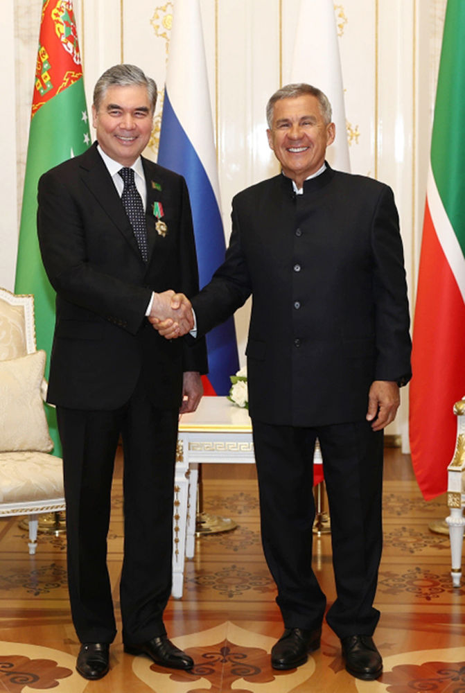 Türkmenistan – Tatarystan: Russiýanyň sebitleri bilen hyzmatdaşlygy ösdürmegi nazarlap