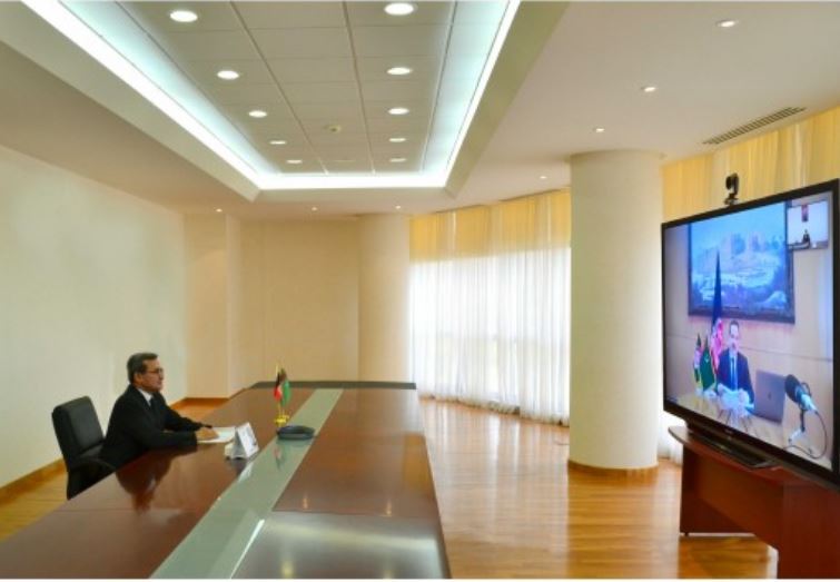 Türkmenistanyň Daşary işler ministriniň Owganystanyň MB-nyň Başlygy bilen duşuşygy geçirildi