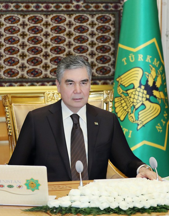 Türkmenistanyň Döwlet howpsuzlyk geňeşiniň mejlisi