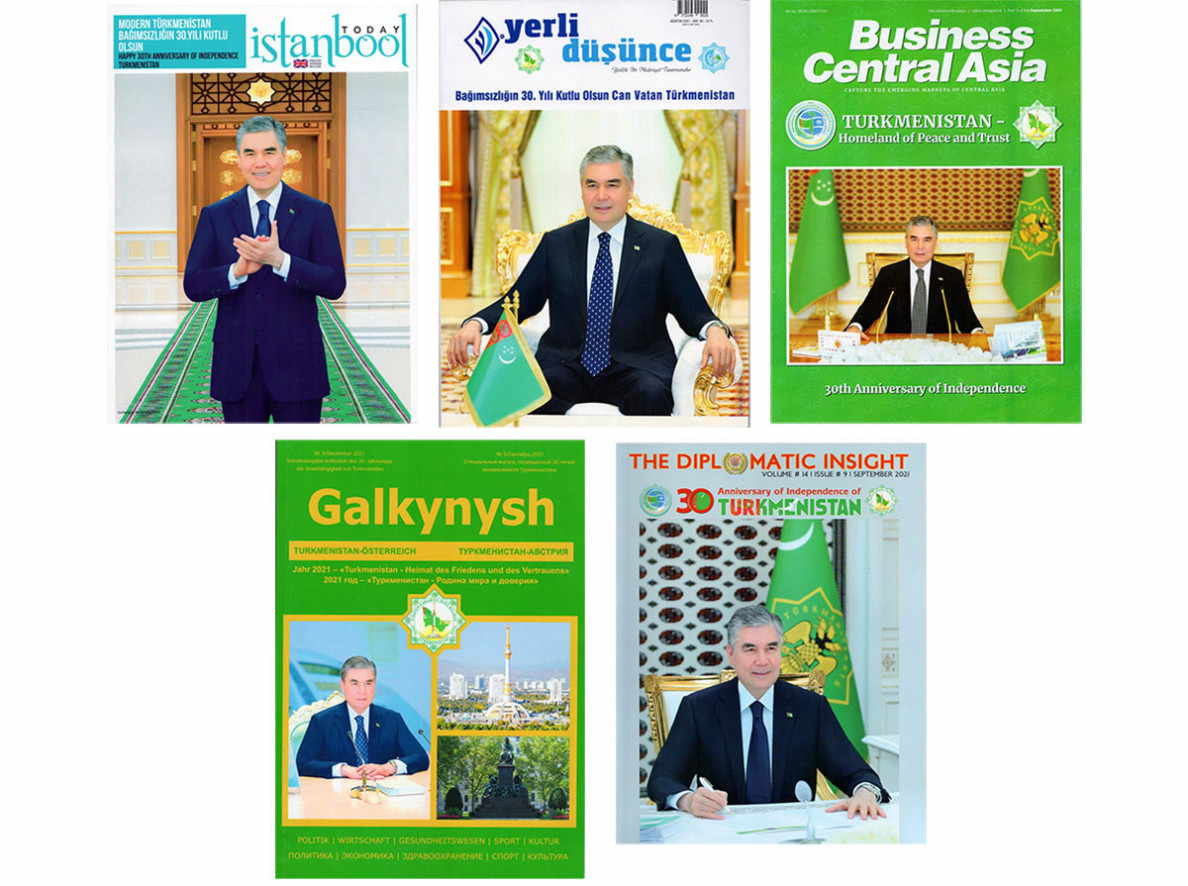 Türkmenistanyň Garaşsyzlygynyň 30 ýyllygy dünýä metbugatynyň sahypalarynda