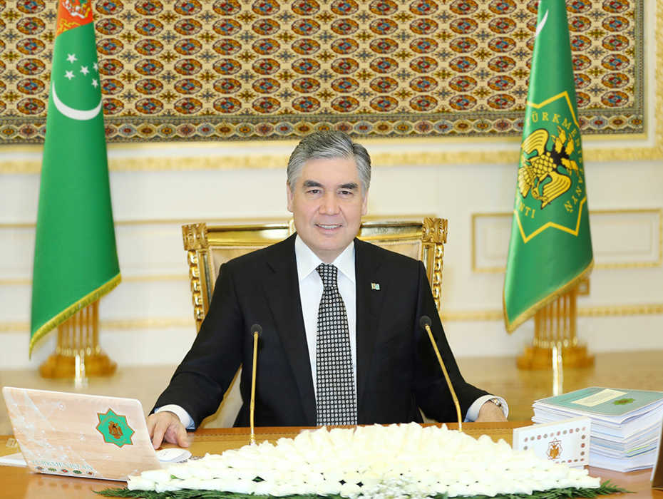 Türkmenistanyň Ministrler Kabinetiniň giňişleýin mejlisi