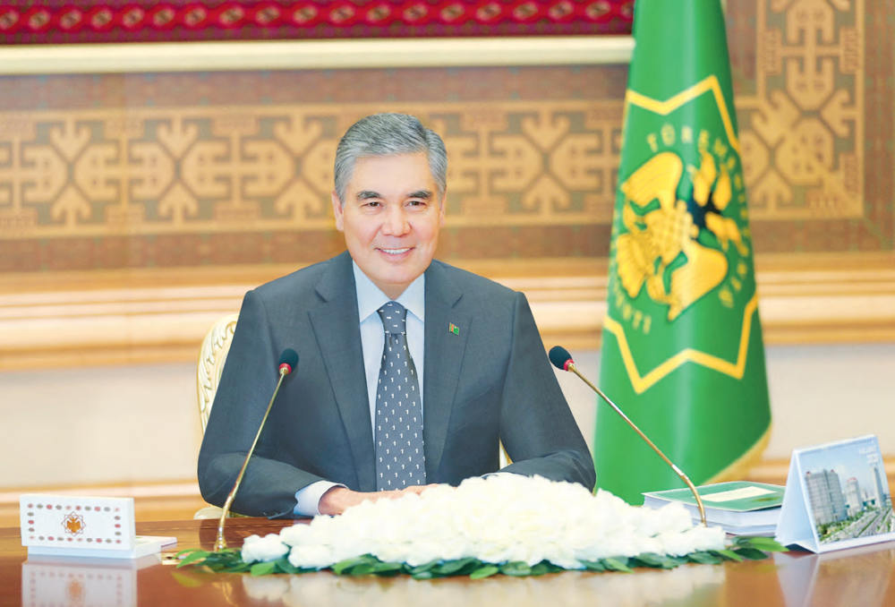 Türkmenistanyň Ministrler Kabinetiniň giňişleýin mejlisi