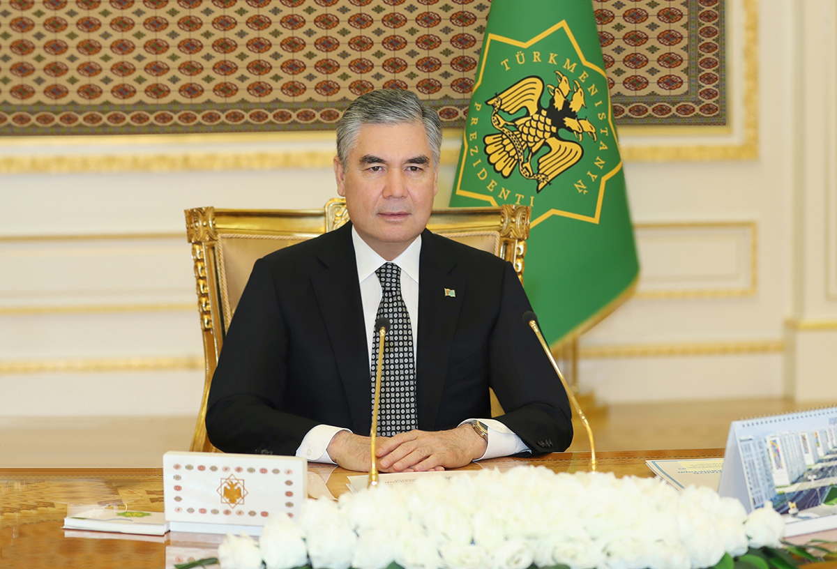 Türkmenistanyň Ministrler Kabinetiniň giňişleýin mejlisi