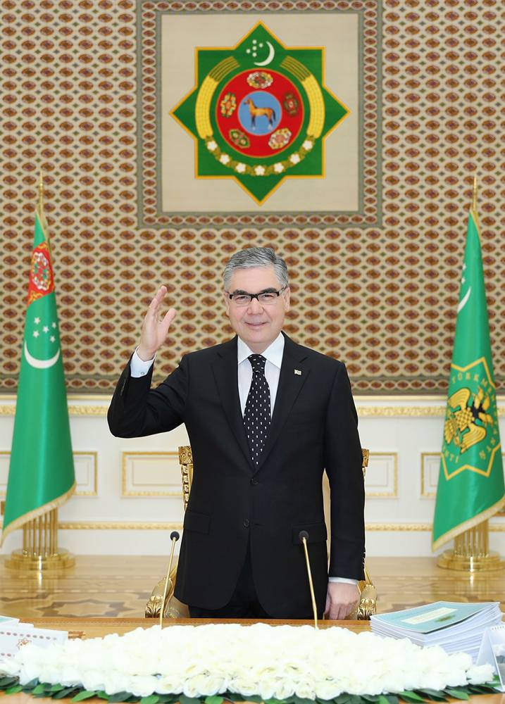 Türkmenistanyň Ministrler Kabinetiniň giňişleýin mejlisinden