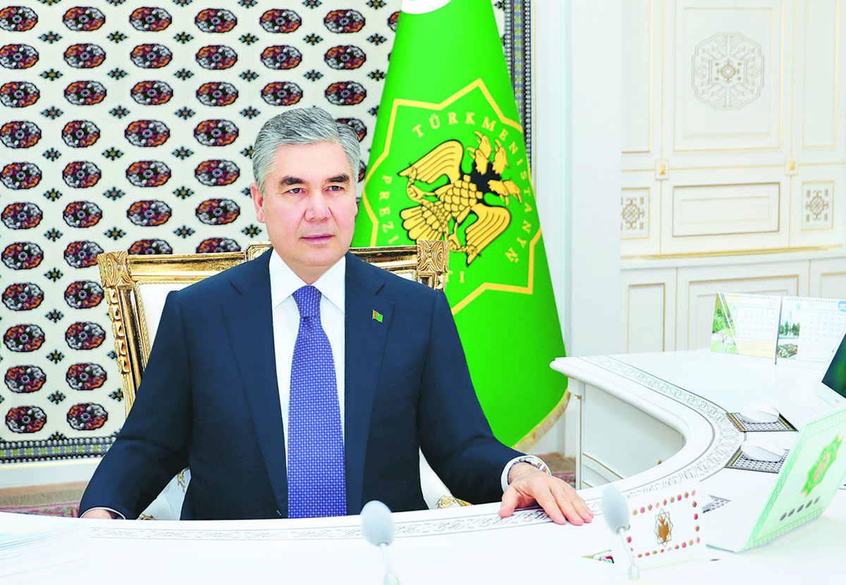 Türkmenistanyň Ministrler Kabinetiniň mejlisi