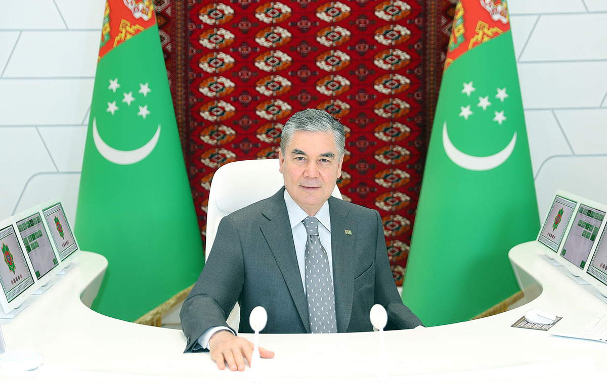 Türkmenistanyň Ministrler Kabinetiniň mejlisi