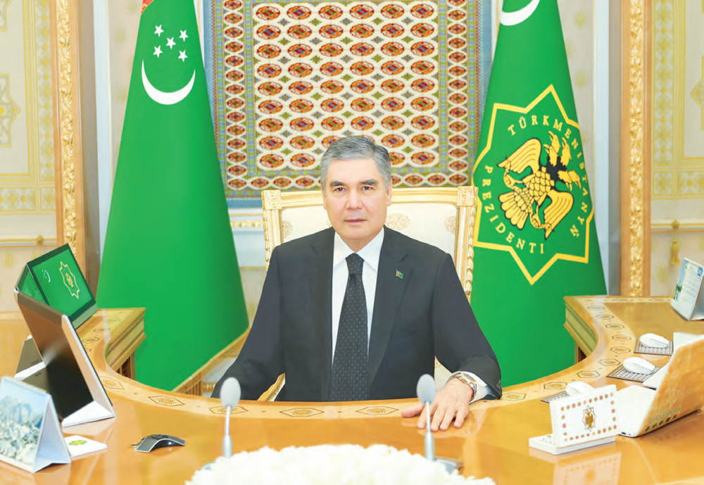 Türkmenistanyň Ministrler Kabinetiniň mejlisi