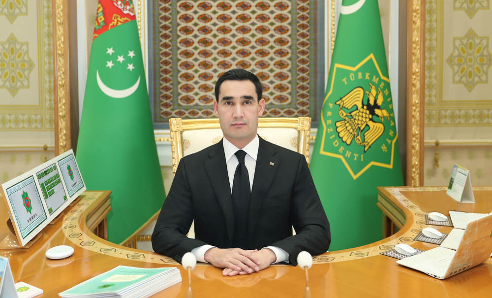 Türkmenistanyň Ministrler Kabinetiniň mejlisi