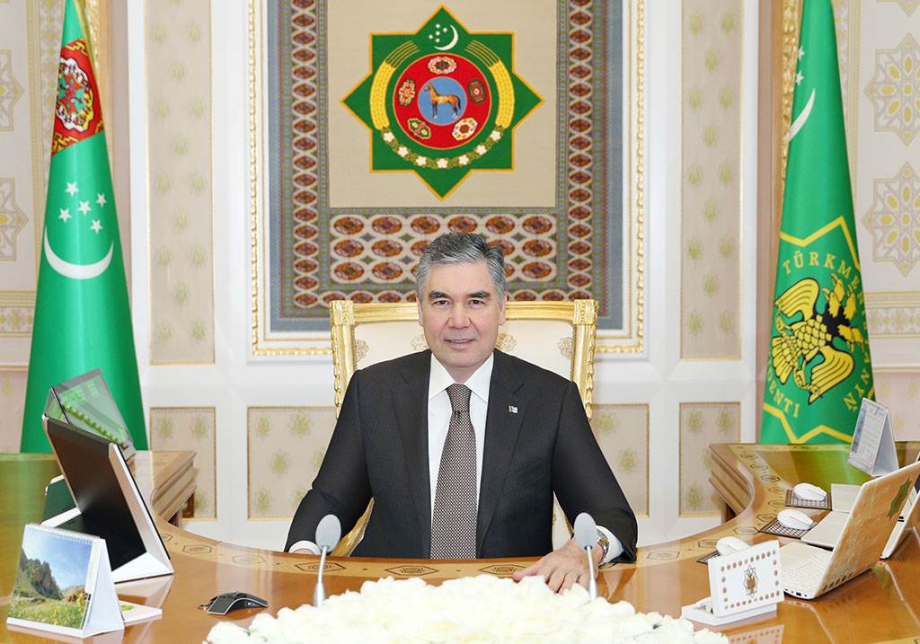 Türkmenistanyň Ministrler Kabinetiniň mejlisi