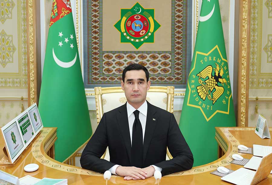 Türkmenistanyň Ministrler Kabinetiniň mejlisi