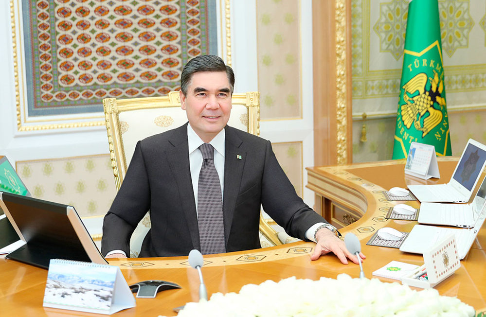 Türkmenistanyň Ministrler Kabinetiniň mejlisi