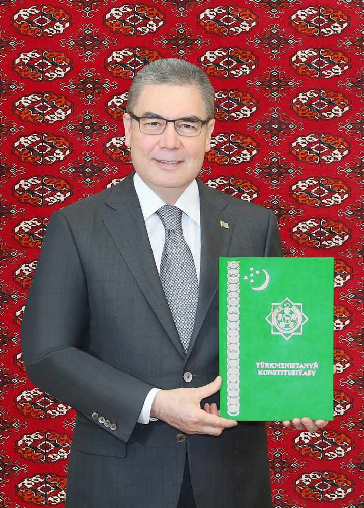 Türkmenistanyň Prezidenti Gurbanguly Berdimuhamedowyň Türkmenistanyň Konstitusiýasyny kämilleşdirmek boýunça Konstitusion toparyň mejlisinde eden çykyşy