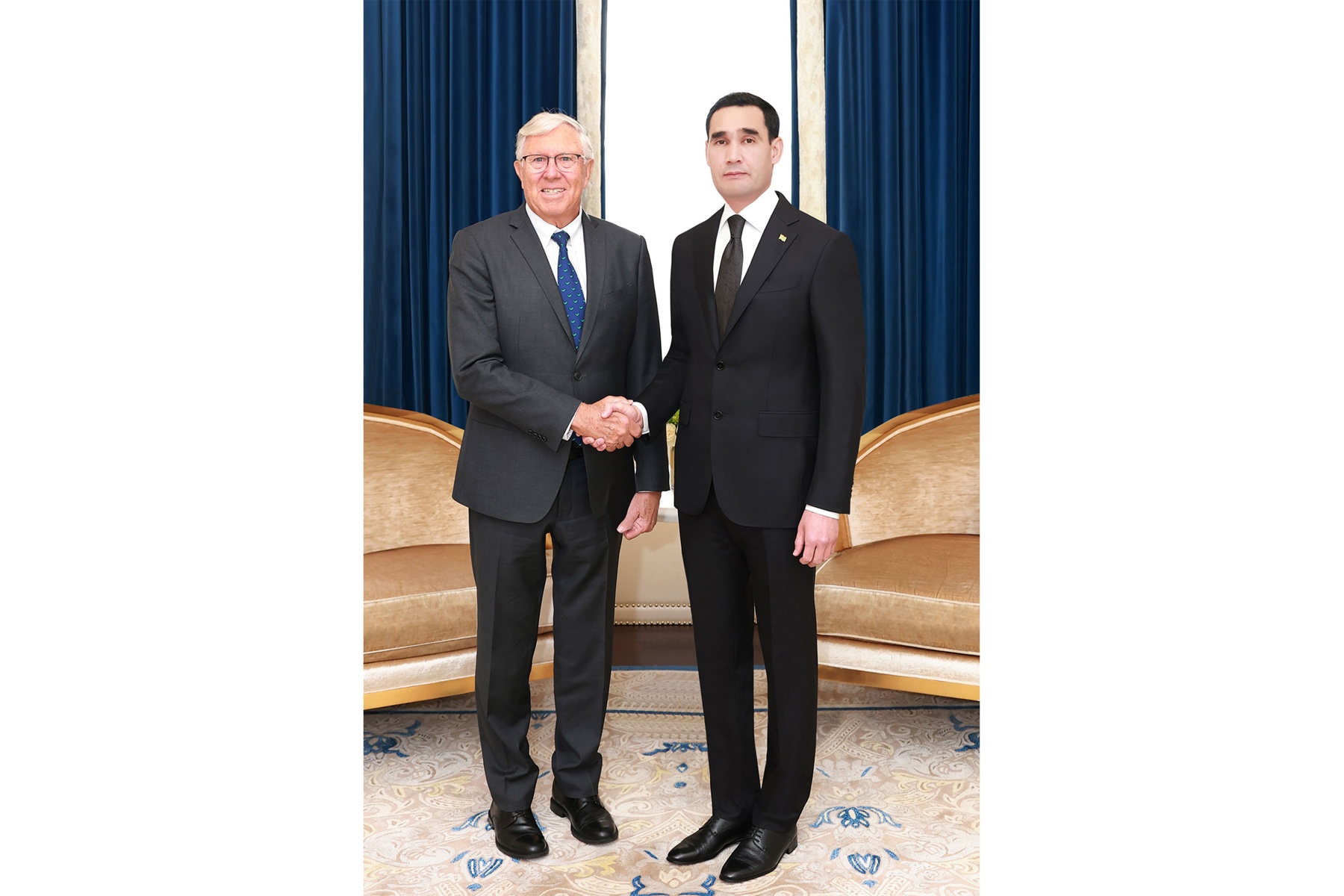 Türkmenistanyň Prezidenti «Nicklaus Сompanies» kompaniýasynyň ýolbaşçysy bilen duşuşdy