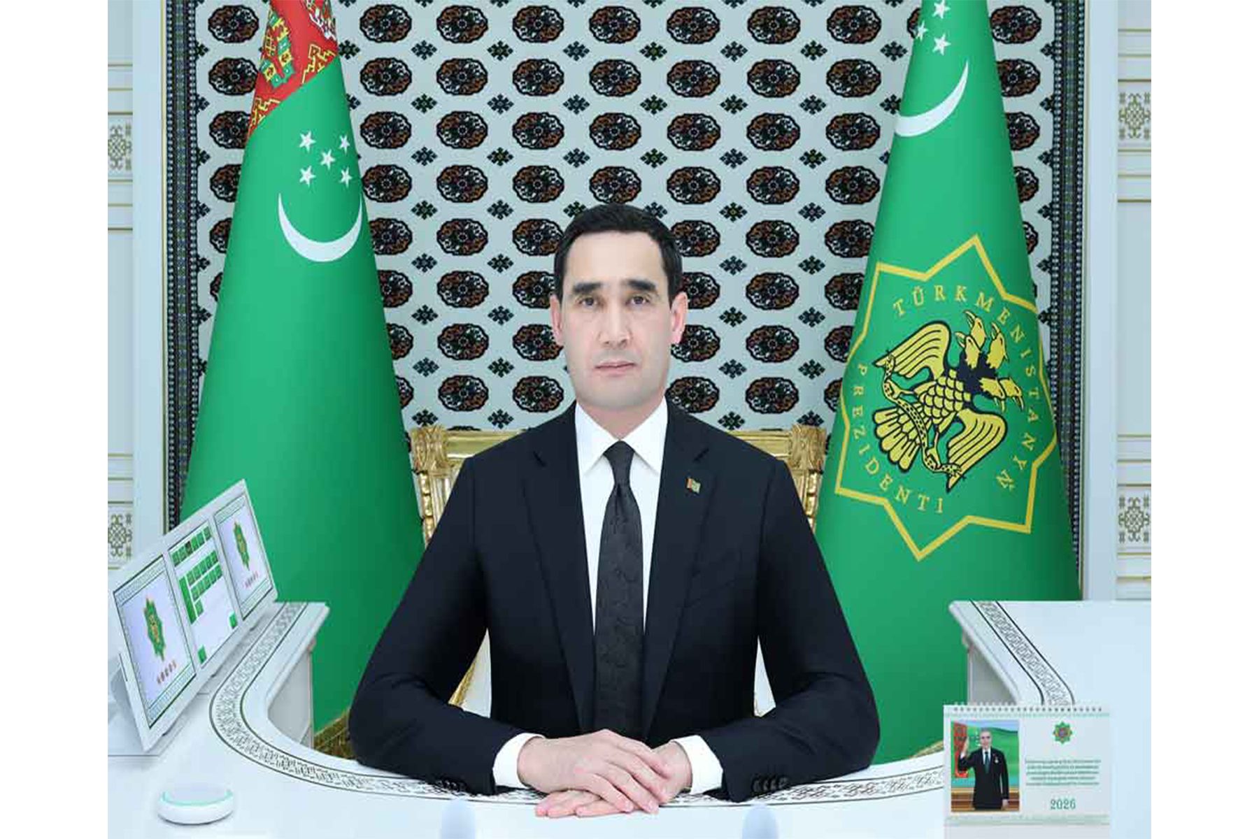 Türkmenistanyň Prezidenti sanly ulgam arkaly iş maslahatyny geçirdi