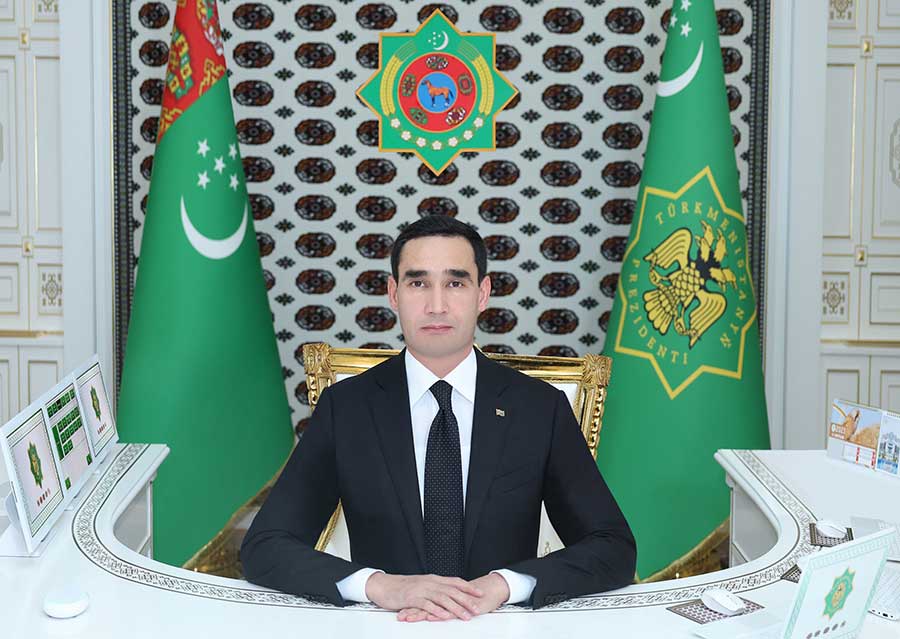 Türkmenistanyň Prezidenti sanly ulgam arkaly iş maslahatyny geçirdi