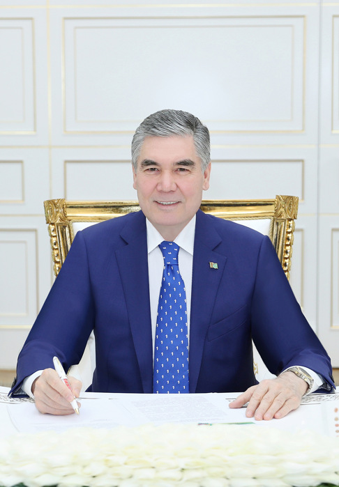 Türkmenistanyň Prezidenti sanly wideoaragatnaşyk arkaly iş maslahatyny geçirdi