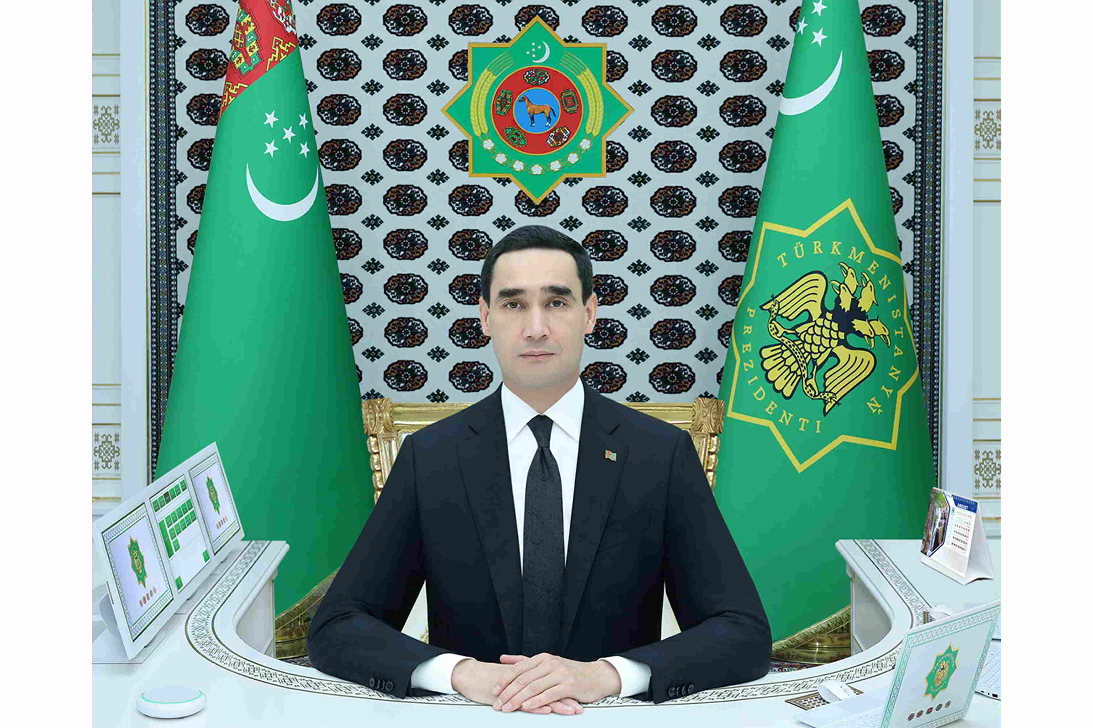 Türkmenistanyň Prezidenti Şweýsariýa Konfederasiýasynyň Prezidentini gutlady