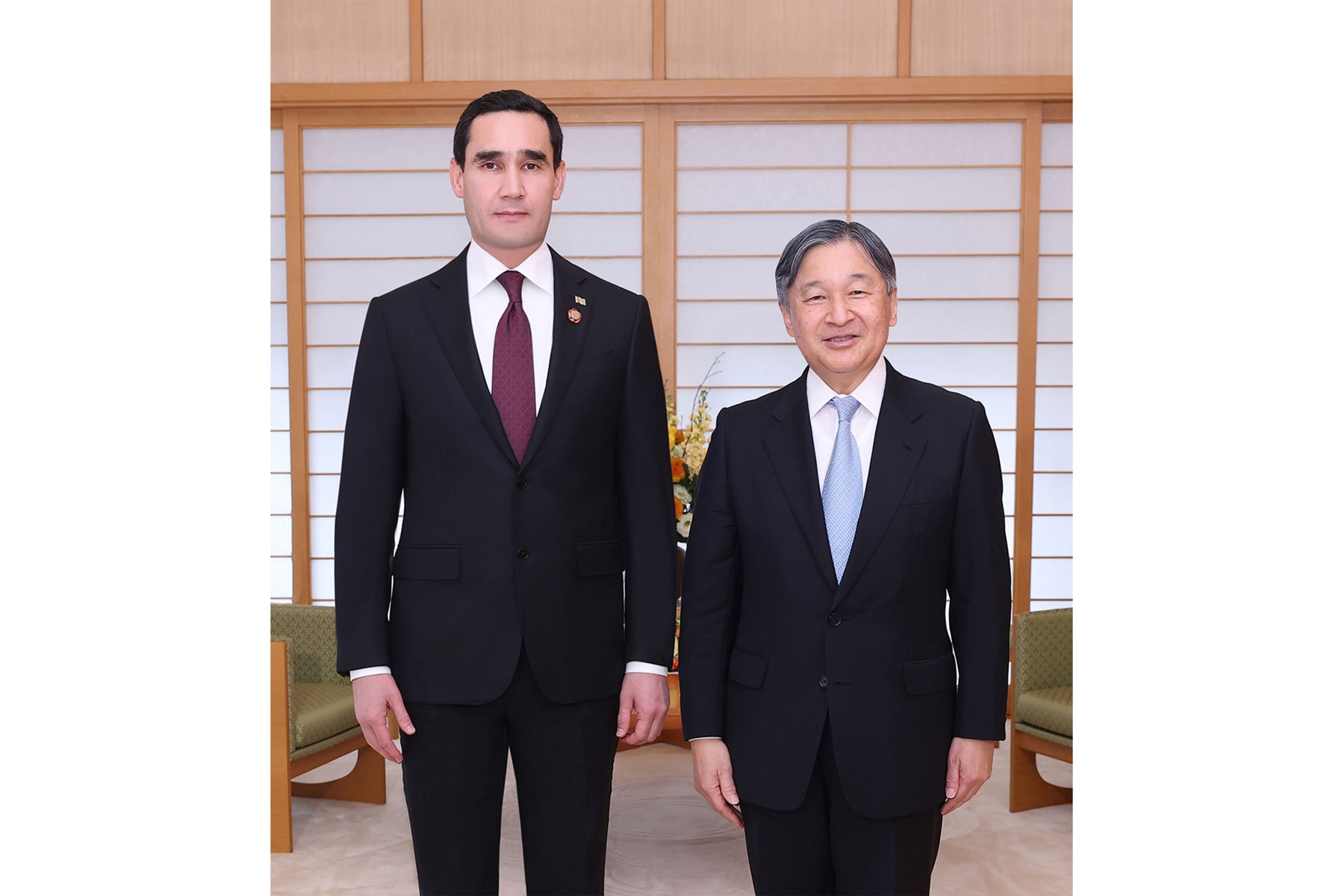 Türkmenistanyň Prezidentiniň Ýaponiýanyň Imperatory bilen duşuşygy