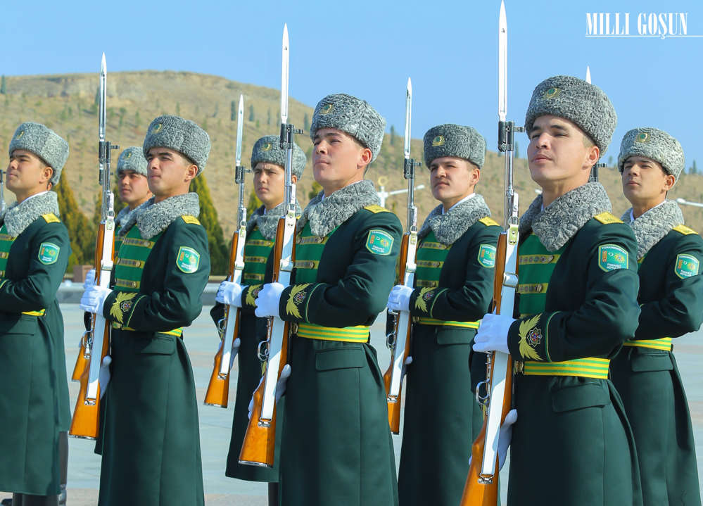 Türkmenistanyň Ýaragly Güýçlerinde gyş paslyna ýokary derejede taýýarlyk görüldi