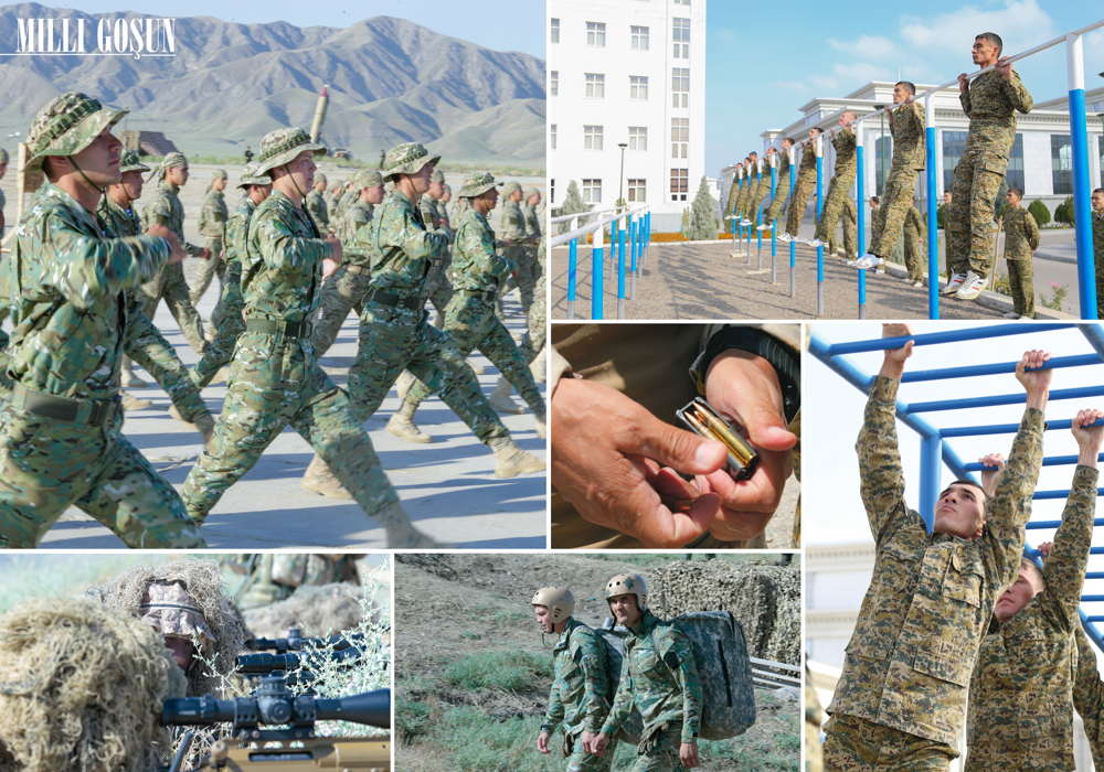 Türkmenistanyň Ýaragly Güýçlerinde nobatdaky okuw  möwsümi üstünlikli tamamlandy