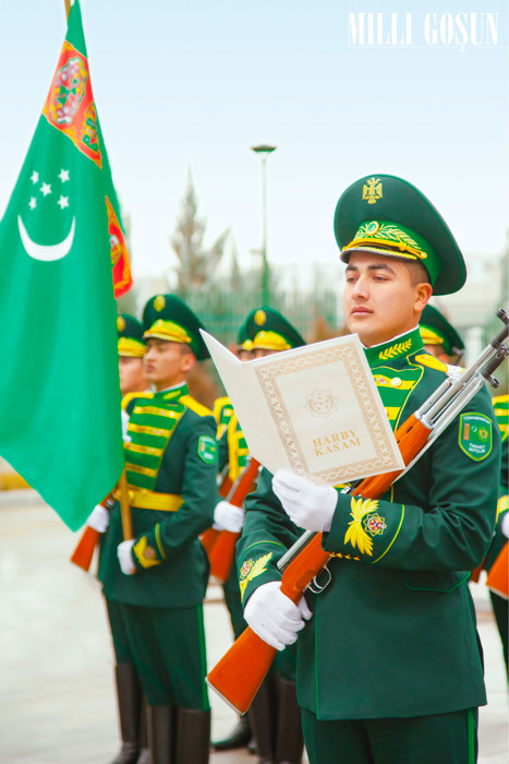 Türkmenistanyň Ýaragly Güýçlerine hoş geldiňiz!