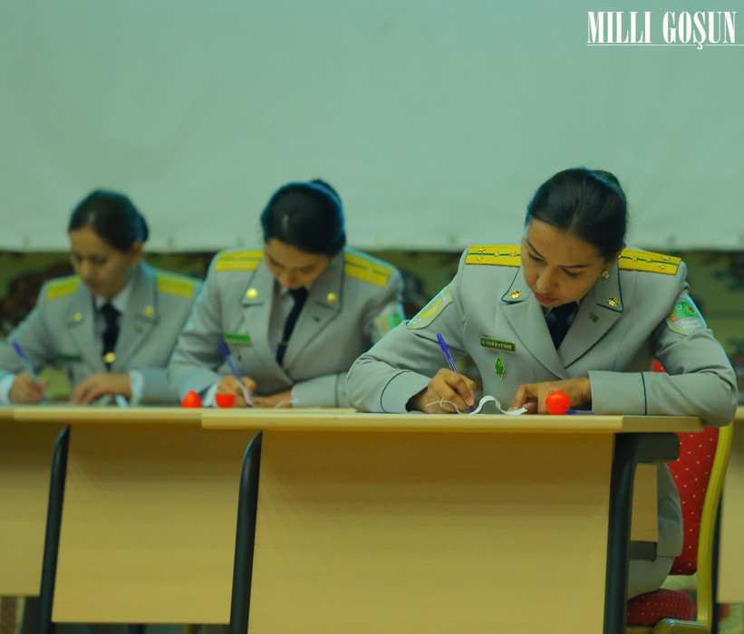 «Ýylyň harby psihology» bäsleşiginiň jemi jemlendi