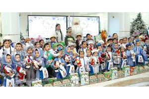 Arkadag şäherinde Täze ýyl dabaralary