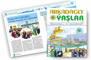 «Arkadagly Ýaşlar» žurnalynyň täze sany