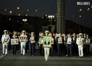 «Baky polk» – gahrymanlarymyza müdimi hatyra
