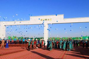 Balkan welaýatynda täze obanyň açylyş dabarasy boldy