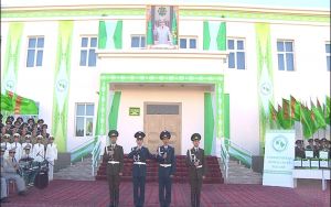 Täze harby bölümiň açylyşy boldy